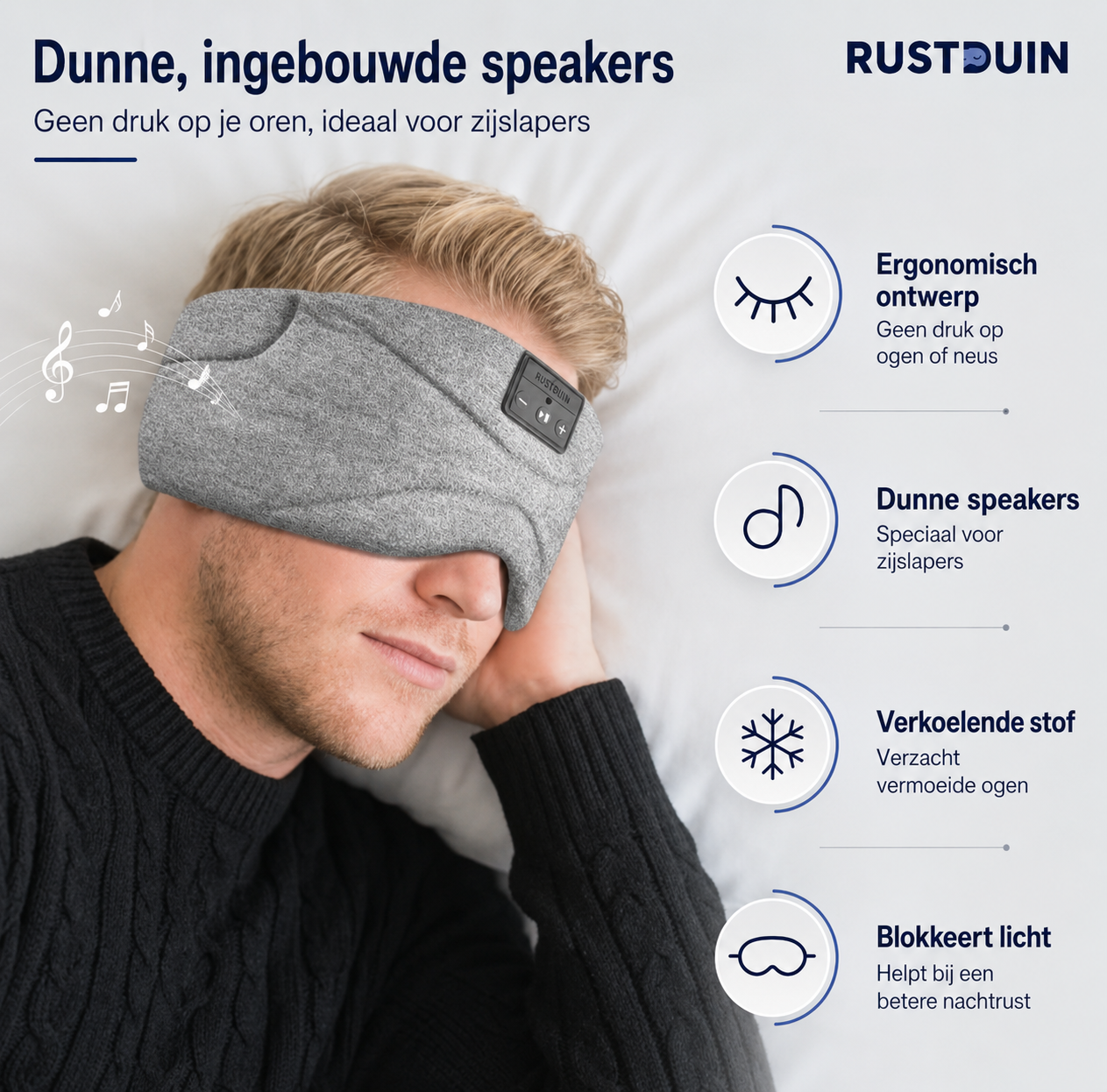 Rustduin Original Slaapmasker