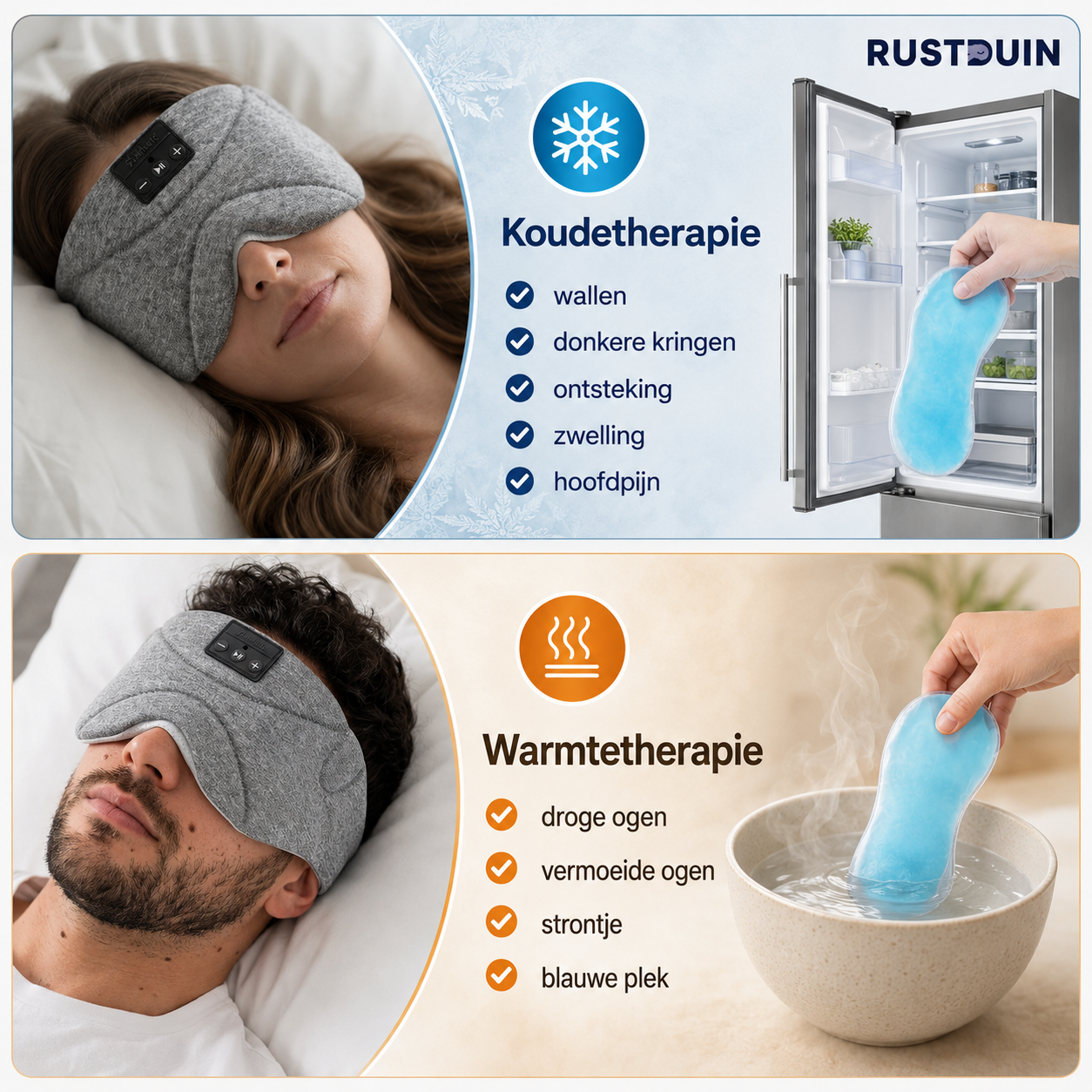 Rustduin Original Slaapmasker